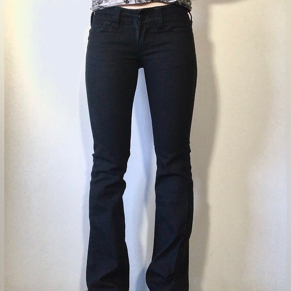 Affliction Jade Bootcut Dark Wash Jeans Cut 5347